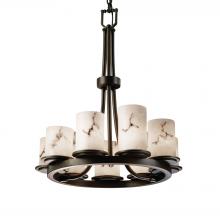  FAL-8766-10-DBRZ - Dakota 9-Light Ring Chandelier