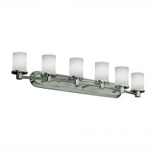  FSN-8516-10-WEVE-NCKL - Rondo 6-Light Bath Bar