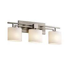  FSN-8703-30-OPAL-NCKL-LED3-2100 - Aero 3-Light LED Bath Bar