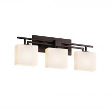  FSN-8703-55-OPAL-DBRZ-LED3-2100 - Aero 3-Light LED Bath Bar