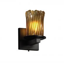  GLA-8771-16-AMBR-MBLK-LED1-700 - Dakota 1-Light LED Wall Sconce