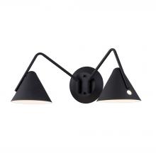  NSH-4242-MBTX - Zag 2-Light Wall Sconce