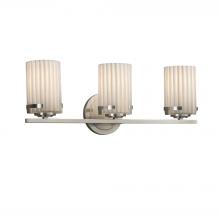  POR-8453-10-PLET-NCKL-LED3-2100 - Atlas 3-Light LED Bath Bar