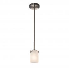  FSN-8455-10-FRCR-NCKL-LED1-700 - Atlas 1-Light LED Mini-Pendant