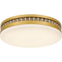  QFL6785BRG - Carey Brushed Gold Flush Mount