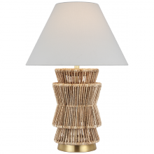  CHA 8015NAB/AB-L - Antigua 30" Layered Table Lamp