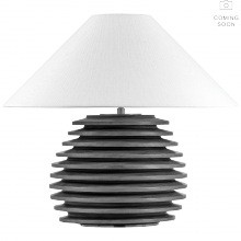  KW 3715EBB-L - Crenelle 20" Stacked Table Lamp