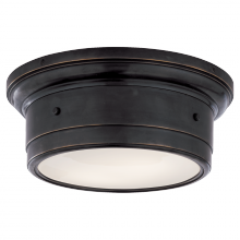 Visual Comfort & Co. Signature Collection SS 4015BZ-WG - Siena Small Flush Mount