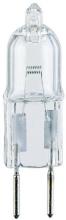  620900 - 20W T3 JC Halogen Xenon Low Voltage Clear G4 Base, 12 Volt, Card, 2-Pack