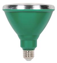  3314900 - 15W PAR38 Outdoor LED Green E26 (Medium) Base, 120 Volt, Box