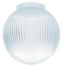  8525400 - Clear Prismatic Globe, 6-Pack