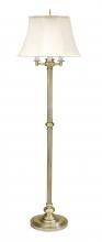  N603-AB - Newport Six-Way Floor Lamp