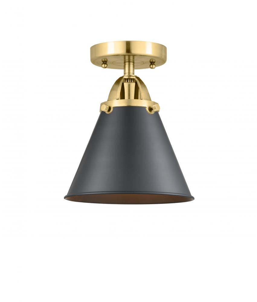 Appalachian - 1 Light - 8 inch - Black Antique Brass - Semi-Flush Mount