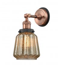  203BP-ACBK-G146 - Chatham - 1 Light - 7 inch - Antique Copper - Sconce