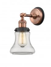  203BP-ACBK-G192 - Bellmont - 1 Light - 7 inch - Antique Copper - Sconce