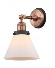  203BP-ACBK-G41 - Cone - 1 Light - 8 inch - Antique Copper - Sconce