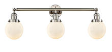  205-PN-G201-6 - Beacon - 3 Light - 30 inch - Polished Nickel - Bath Vanity Light