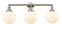  205-PN-G201-8 - Beacon - 3 Light - 32 inch - Polished Nickel - Bath Vanity Light