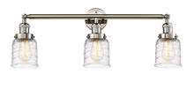  205-PN-G513 - Bell - 3 Light - 30 inch - Polished Nickel - Bath Vanity Light