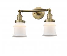  208-BB-G181S-LED - Canton - 2 Light - 17 inch - Brushed Brass - Bath Vanity Light