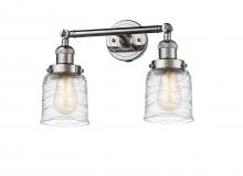  208-PN-G513 - Bell - 2 Light - 16 inch - Polished Nickel - Bath Vanity Light