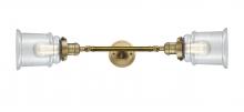  208L-BB-G182-LED - Canton - 2 Light - 6 inch - Brushed Brass - Bath Vanity Light