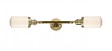  208L-BB-G311-LED - Dover - 2 Light - 5 inch - Brushed Brass - Bath Vanity Light