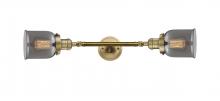  208L-BB-G53-LED - Bell - 2 Light - 5 inch - Brushed Brass - Bath Vanity Light