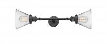Innovations Lighting 208L-OB-G42-LED - Cone - 2 Light - 8 inch - Oil Rubbed Bronze - Adjustable Bath Vanity Light