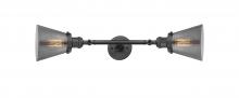 Innovations Lighting 208L-OB-G63-LED - Cone - 2 Light - 6 inch - Oil Rubbed Bronze - Adjustable Bath Vanity Light