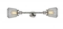  208L-PN-G142 - Chatham - 2 Light - 7 inch - Polished Nickel - Bath Vanity Light