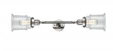  208L-PN-G182-LED - Canton - 2 Light - 6 inch - Polished Nickel - Bath Vanity Light