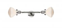  208L-PN-G321-LED - Olean - 2 Light - 7 inch - Polished Nickel - Bath Vanity Light