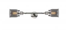  208L-PN-G53-LED - Bell - 2 Light - 5 inch - Polished Nickel - Bath Vanity Light