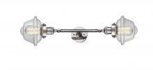  208L-PN-G532-LED - Oxford - 2 Light - 8 inch - Polished Nickel - Bath Vanity Light