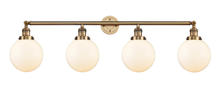  215-BB-G201-8 - Beacon - 4 Light - 44 inch - Brushed Brass - Bath Vanity Light