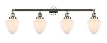  215-PN-G661-7 - Bullet - 4 Light - 46 inch - Polished Nickel - Bath Vanity Light