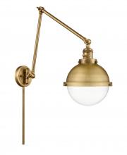  238-BB-HFS-82-BB - Hampden - 1 Light - 9 inch - Brushed Brass - Swing Arm