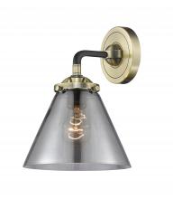  284-1W-BAB-G43-LED - Cone - 1 Light - 8 inch - Black Antique Brass - Sconce