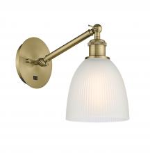  317-1W-AB-G381-LED - Castile - 1 Light - 6 inch - Antique Brass - Sconce