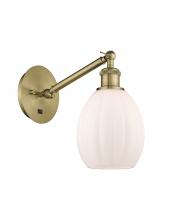  317-1W-AB-G81-LED - Eaton - 1 Light - 6 inch - Antique Brass - Sconce