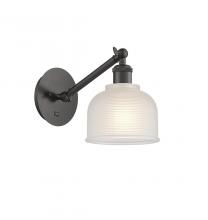 Innovations Lighting 317-1W-OB-G411-LED - Dayton - 1 Light - 6 inch - Oil Rubbed Bronze - Adjustable Sconce