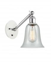 Innovations Lighting 317-1W-WPC-G2812-LED - Hanover - 1 Light - 6 inch - White Polished Chrome - Adjustable Sconce