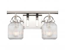  416-2W-PN-G416-6SDY - Latreille - 2 Light - 16 inch - Polished Nickel - Bath Vanity Light