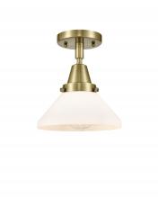  447-1C-AB-G4471-LED - Caden - 1 Light - 8 inch - Antique Brass - Flush Mount