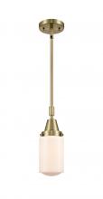  447-1S-AB-G311-LED - Dover - 1 Light - 5 inch - Antique Brass - Mini Pendant