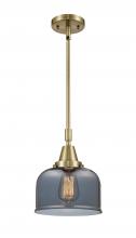  447-1S-AB-G73-LED - Bell - 1 Light - 8 inch - Antique Brass - Mini Pendant