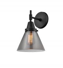  447-1W-BK-G43-LED - Cone - 1 Light - 8 inch - Matte Black - Sconce