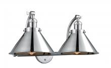  515-2W-PC-M10-PC-LED - Briarcliff - 2 Light - 18 inch - Polished Chrome - Bath Vanity Light