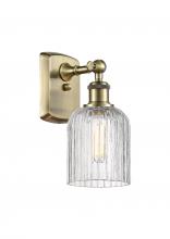  516-1W-AB-G559-5CL - Bridal Veil - 1 Light - 5 inch - Antique Brass - Sconce